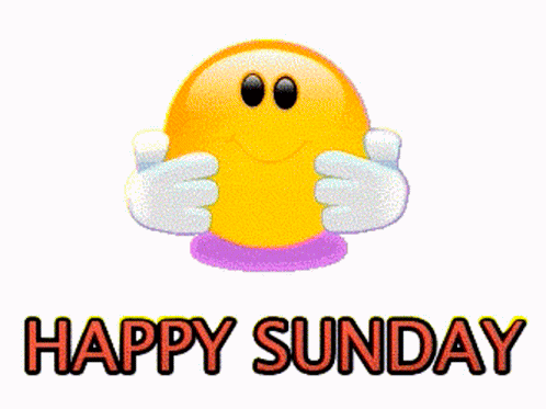 This emoji sends lots of love for you to have a happy Sunday