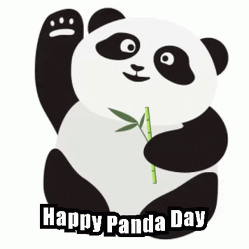 A Happy Panda Day greetings