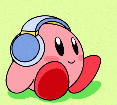Kirby is just chillin'