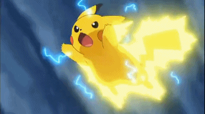 Pikachu about to attack