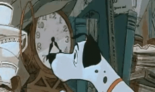 This Dalmatian knows how to Spring Forward